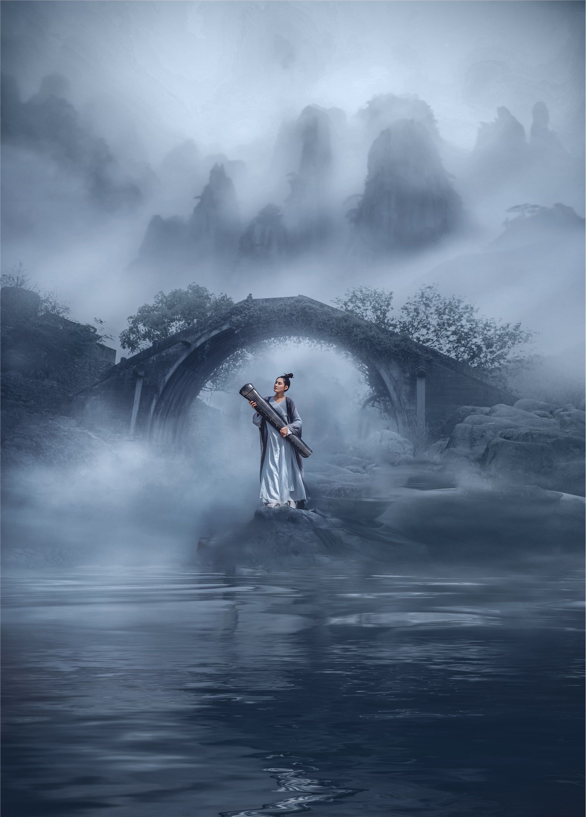 YITUYU艺图语 2021.08.06 水清酿酒，墨浅弄云 敏敏